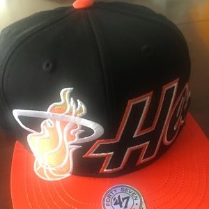 Miami Heat snap back hat